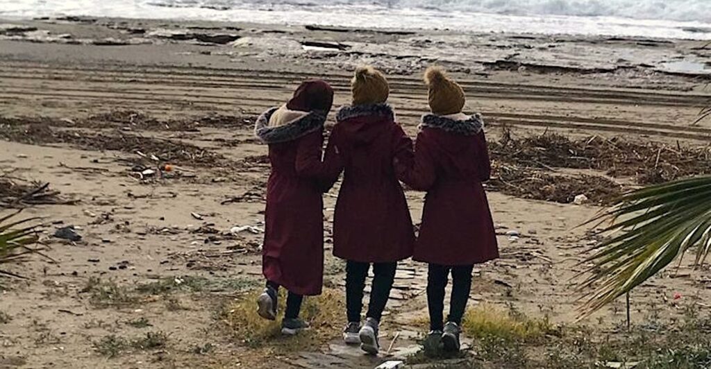 Three Afghan Girls